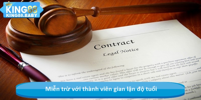 Miễn trừ với thành viên gian lận độ tuổi